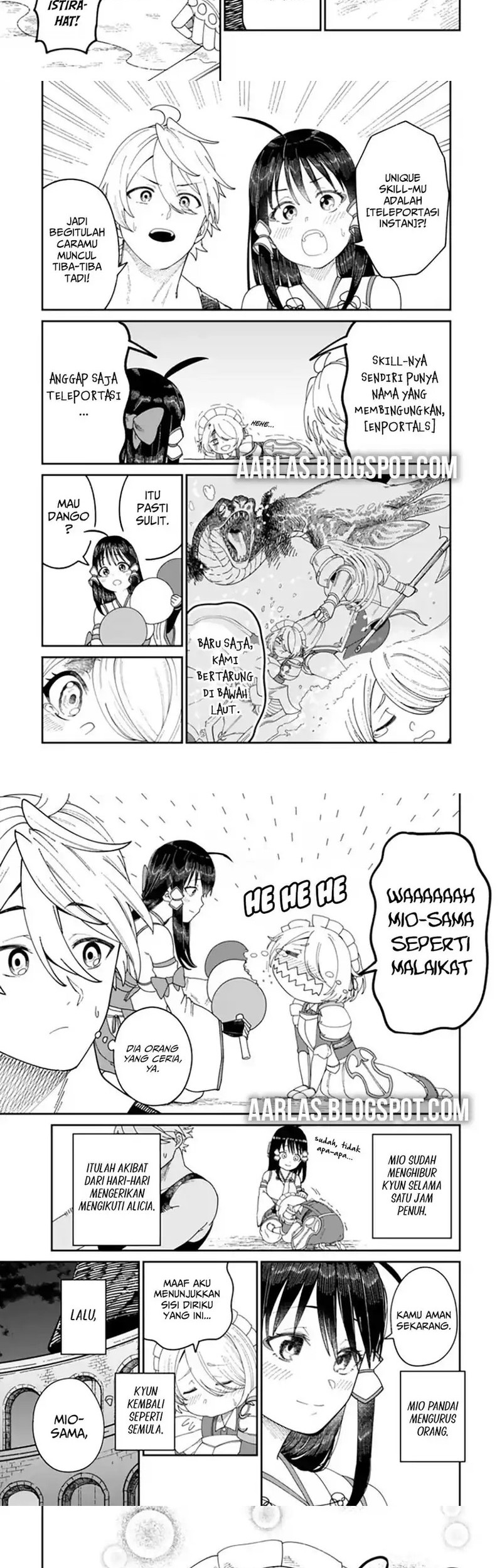 Nimotsu Mochi no Nousuji Musou Chapter 9.1 - halaman 8