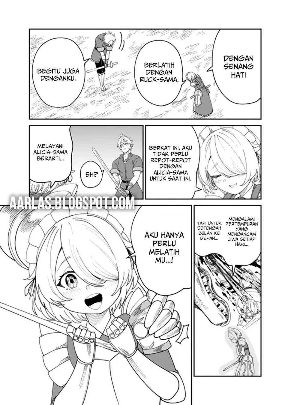 Nimotsumochi no Noukin Musou Chapter 9.1 - halaman 10