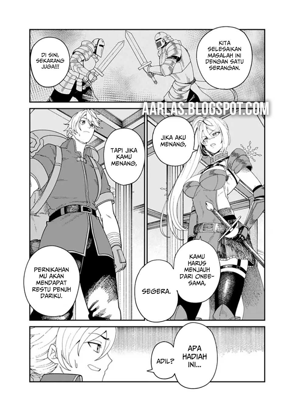 Nimotsumochi no Noukin Musou Chapter 9.1 - halaman 4