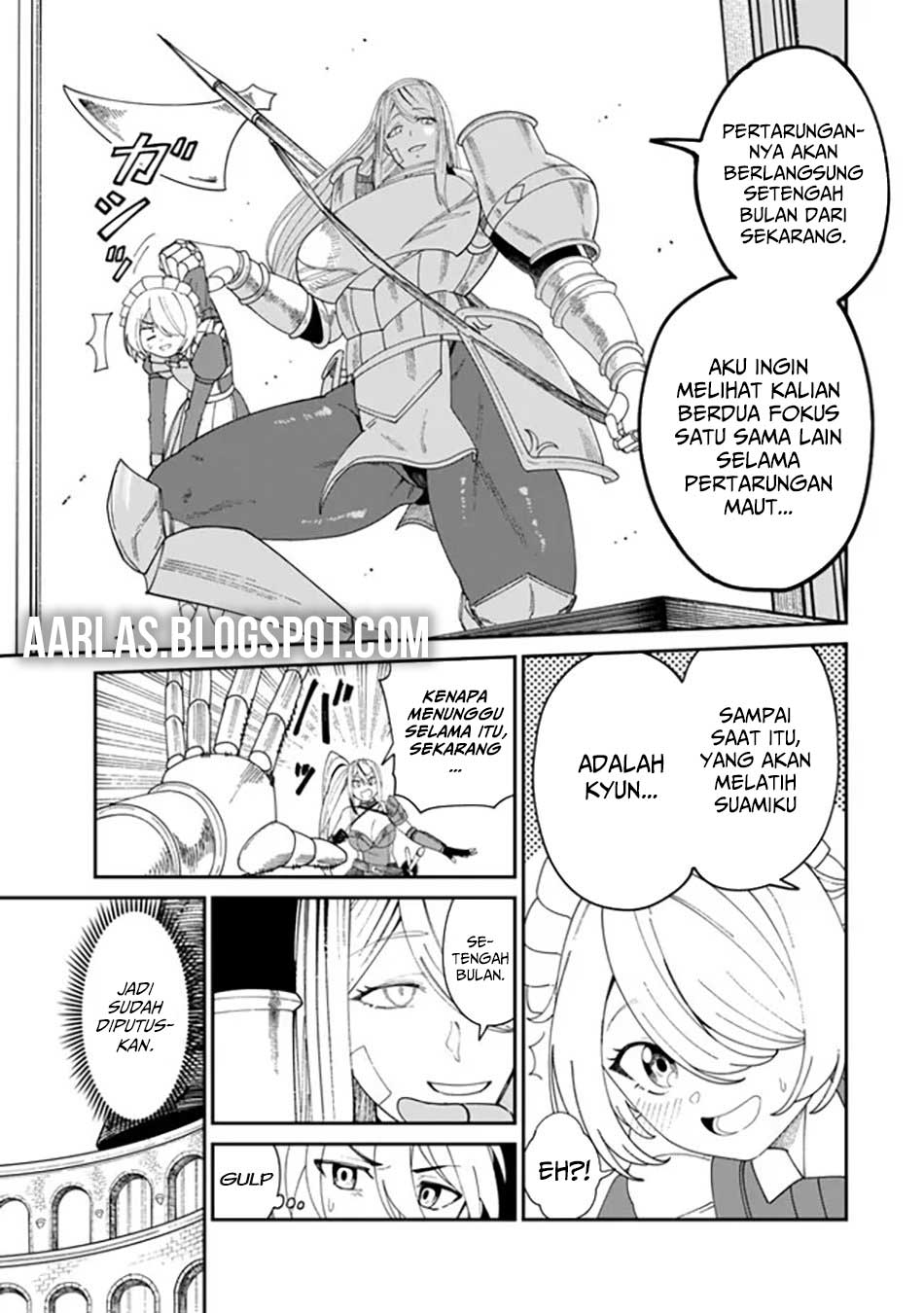 Nimotsumochi no Noukin Musou Chapter 9.1 - halaman 8