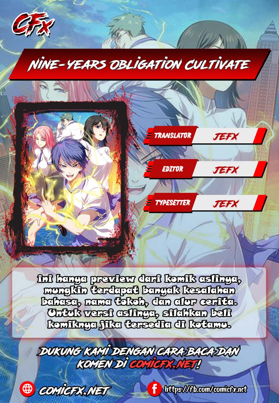 Nine-years Obligation Cultivate Chapter 8 - halaman 1