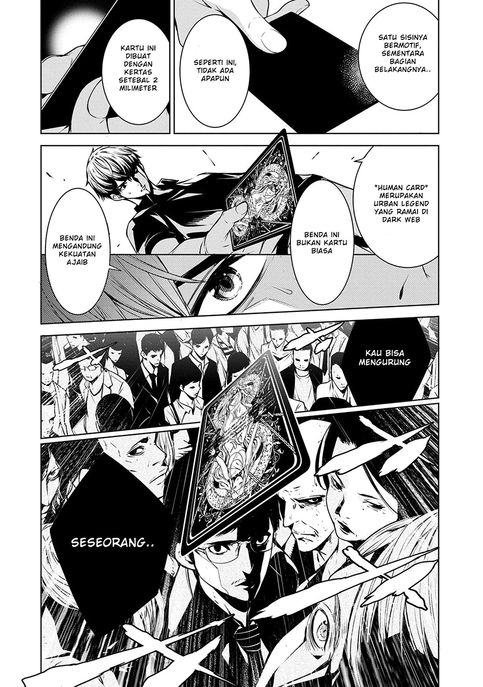 Ningen Card Chapter 1 - halaman 16
