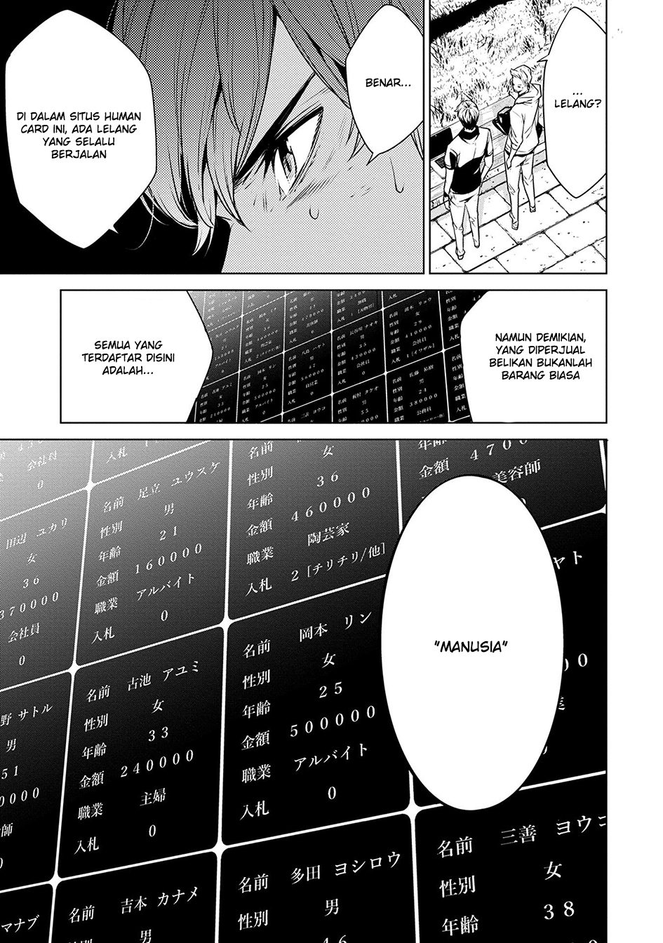 Ningen Card Chapter 3 - halaman 5