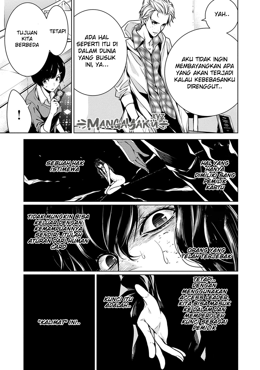Ningen Card Chapter 6 - halaman 8