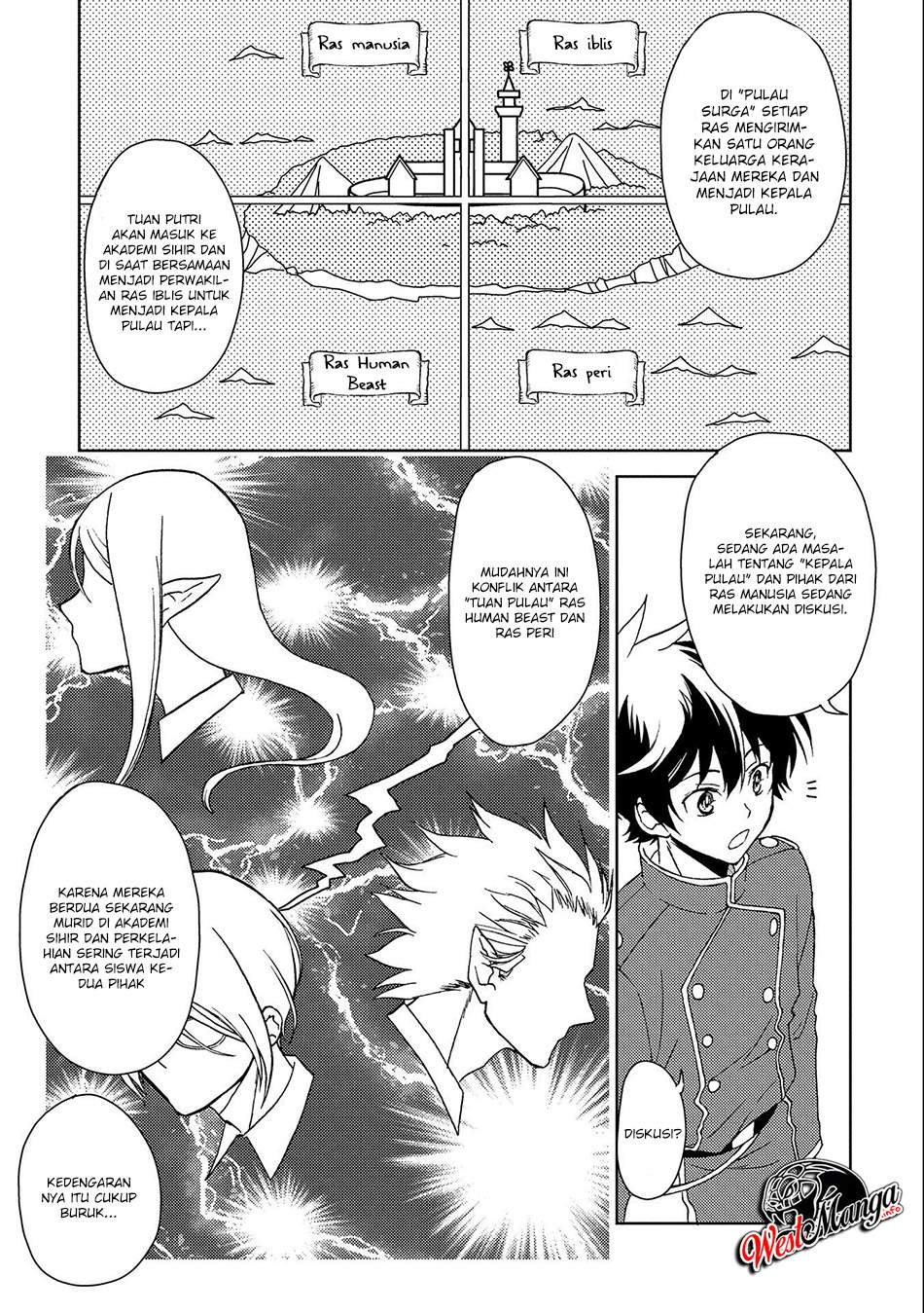 Ningen dakedo Maougun Shitennou ni Sodaterareta Ore wa, Maou no Musume ni Aisare Shihai Zokusei no Kennou o Ataeraremashita. Chapter 1.1 - halaman 15