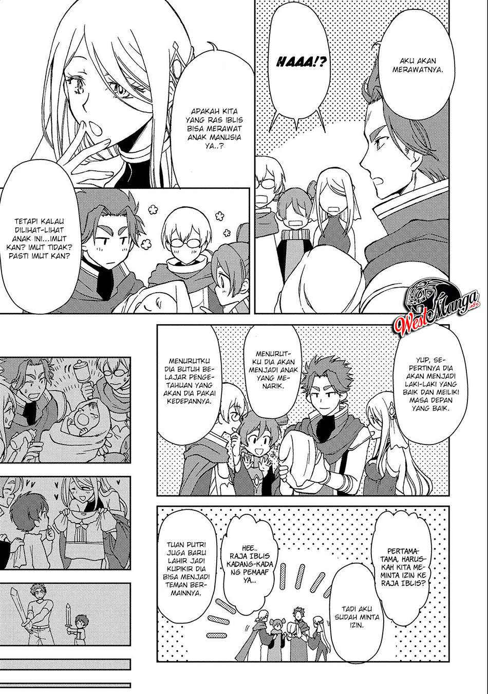Ningen dakedo Maougun Shitennou ni Sodaterareta Ore wa, Maou no Musume ni Aisare Shihai Zokusei no Kennou o Ataeraremashita. Chapter 1.1 - halaman 6