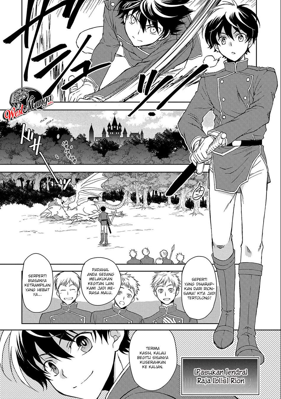 Ningen dakedo Maougun Shitennou ni Sodaterareta Ore wa, Maou no Musume ni Aisare Shihai Zokusei no Kennou o Ataeraremashita. Chapter 1.1 - halaman 7