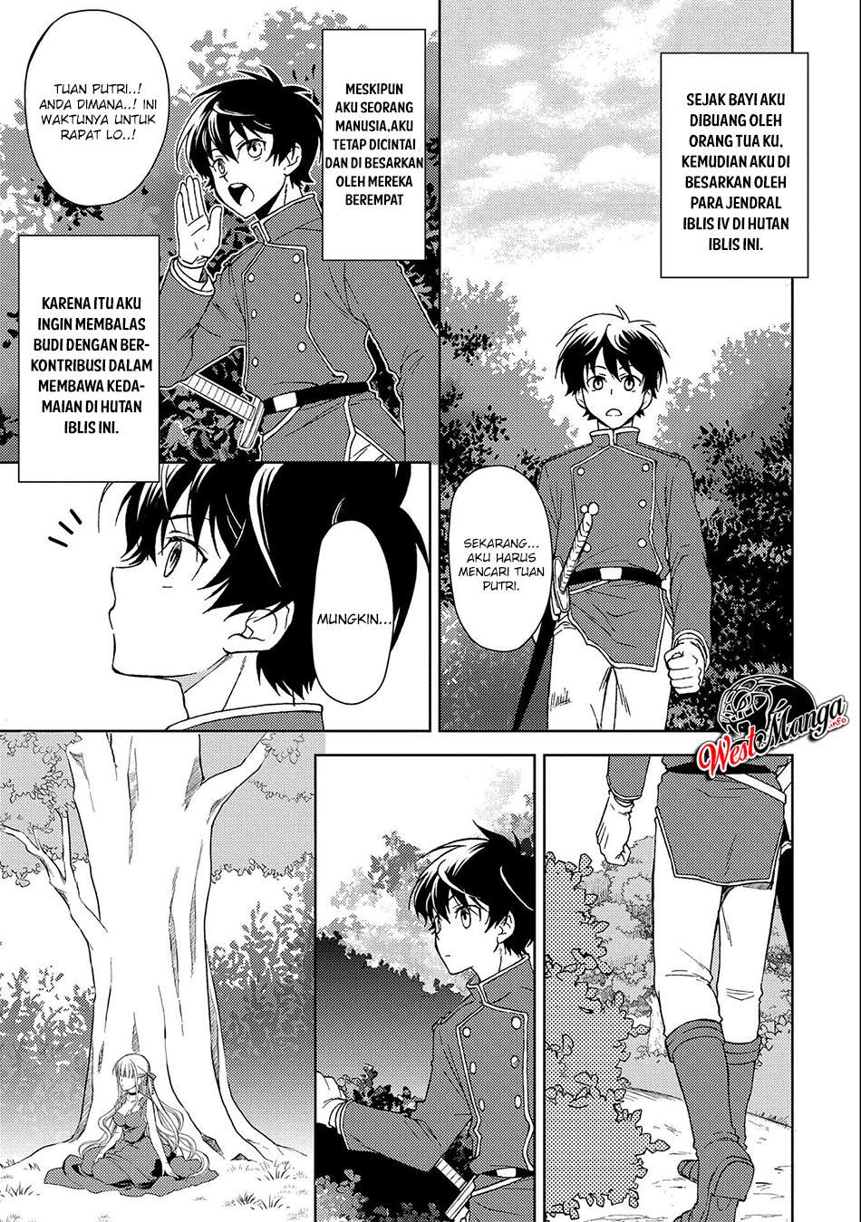 Ningen dakedo Maougun Shitennou ni Sodaterareta Ore wa, Maou no Musume ni Aisare Shihai Zokusei no Kennou o Ataeraremashita. Chapter 1.1 - halaman 8