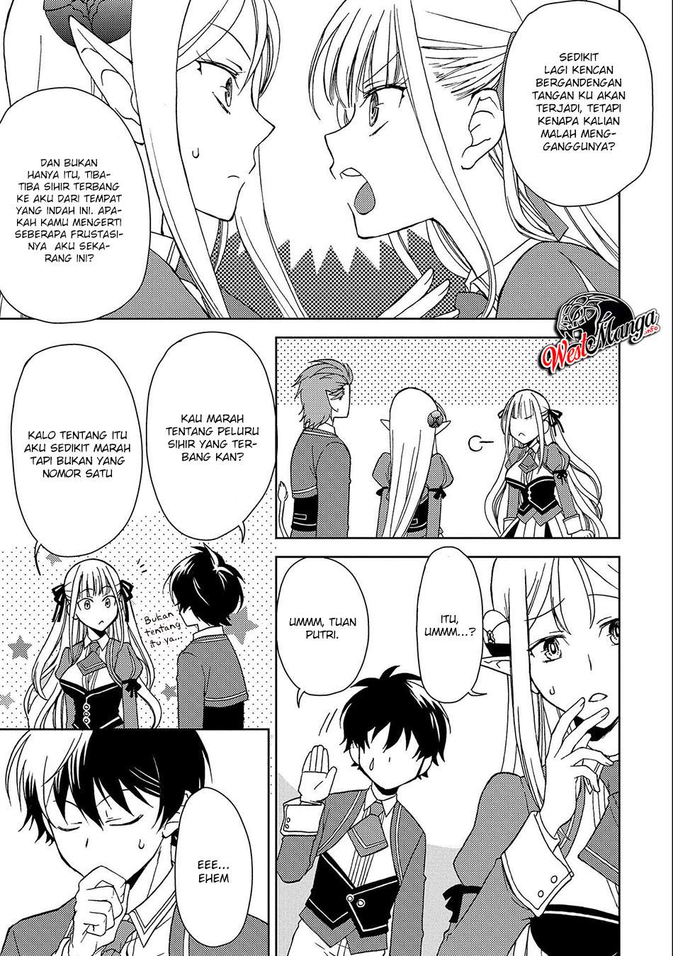 Ningen dakedo Maougun Shitennou ni Sodaterareta Ore wa, Maou no Musume ni Aisare Shihai Zokusei no Kennou o Ataeraremashita. Chapter 1.2 - halaman 11