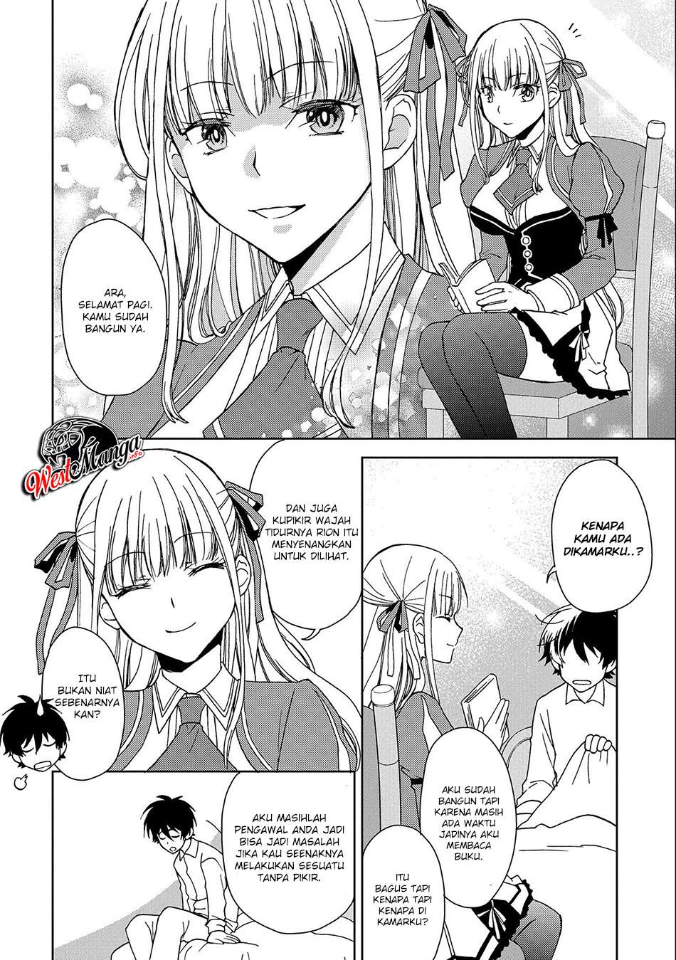 Ningen dakedo Maougun Shitennou ni Sodaterareta Ore wa, Maou no Musume ni Aisare Shihai Zokusei no Kennou o Ataeraremashita. Chapter 1.2 - halaman 4