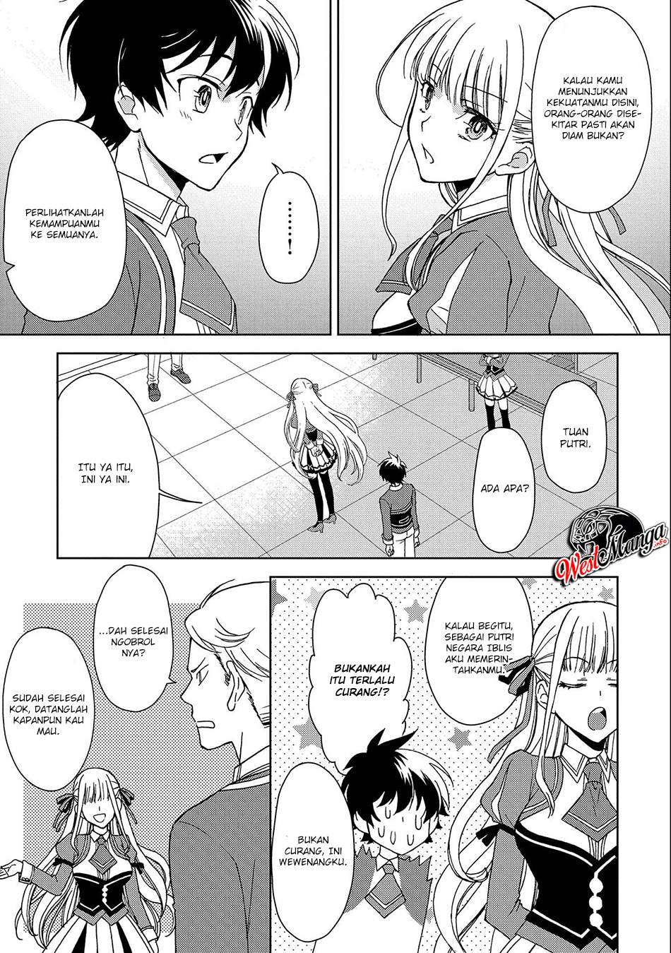 Ningen dakedo Maougun Shitennou ni Sodaterareta Ore wa, Maou no Musume ni Aisare Shihai Zokusei no Kennou o Ataeraremashita. Chapter 2 - halaman 11