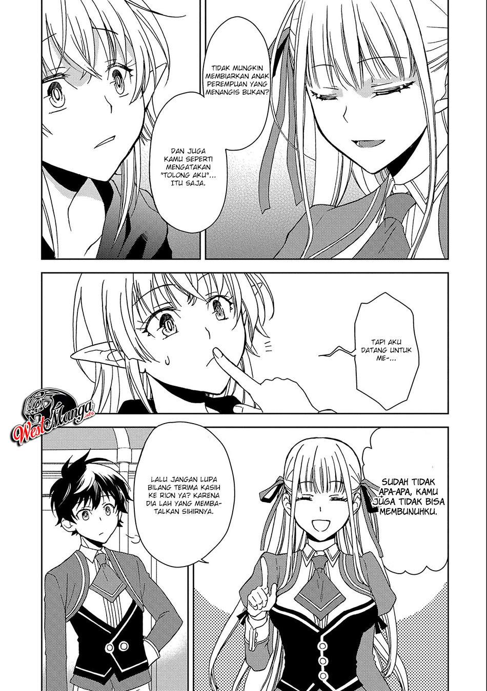 Ningen dakedo Maougun Shitennou ni Sodaterareta Ore wa, Maou no Musume ni Aisare Shihai Zokusei no Kennou o Ataeraremashita. Chapter 2 - halaman 35