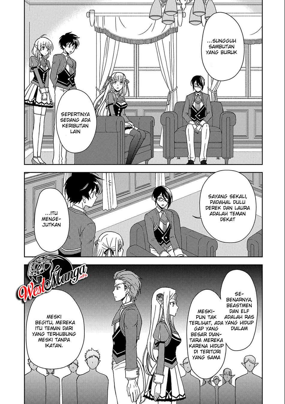 Ningen dakedo Maougun Shitennou ni Sodaterareta Ore wa, Maou no Musume ni Aisare Shihai Zokusei no Kennou o Ataeraremashita. Chapter 3 - halaman 22