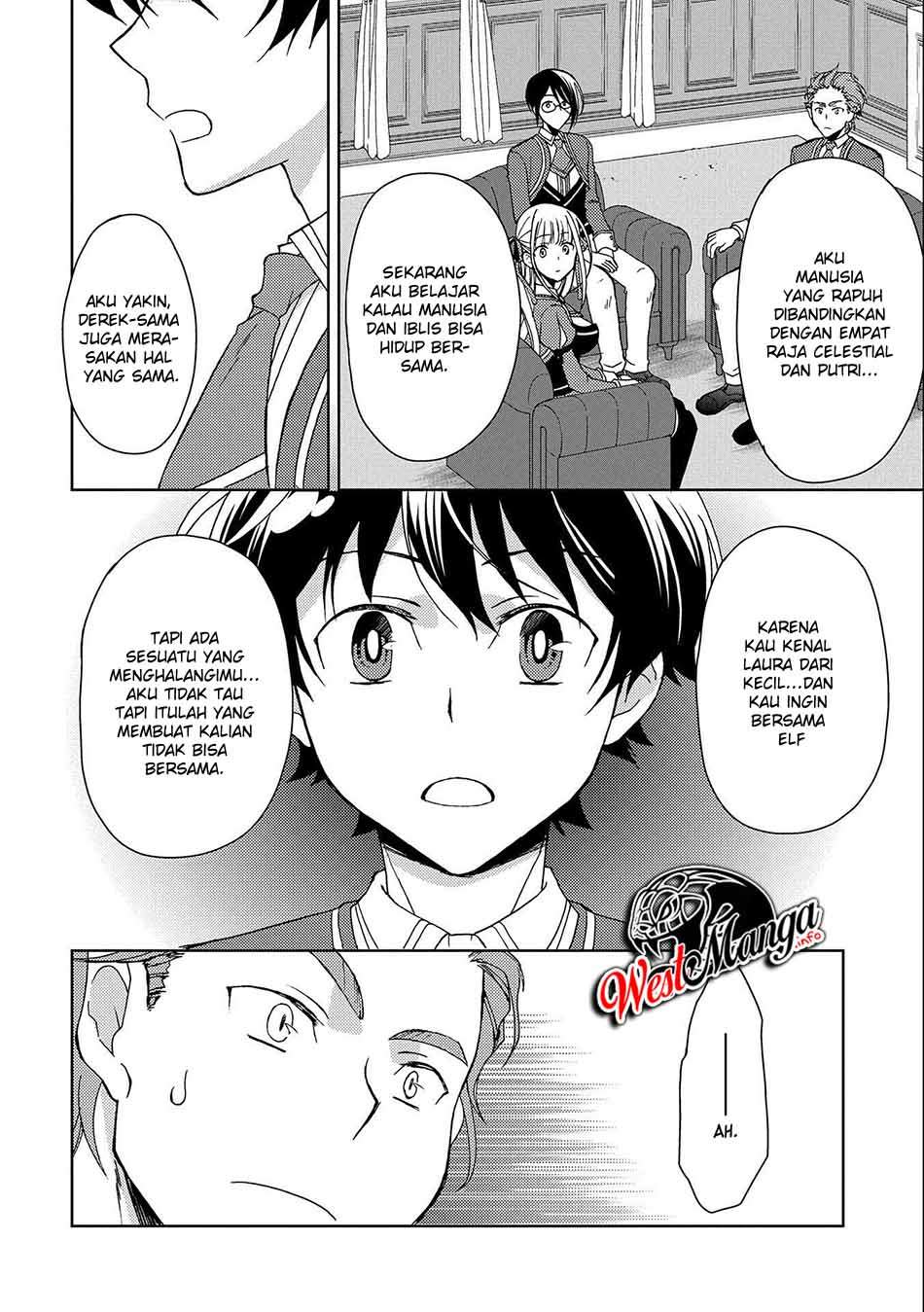 Ningen dakedo Maougun Shitennou ni Sodaterareta Ore wa, Maou no Musume ni Aisare Shihai Zokusei no Kennou o Ataeraremashita. Chapter 3 - halaman 30