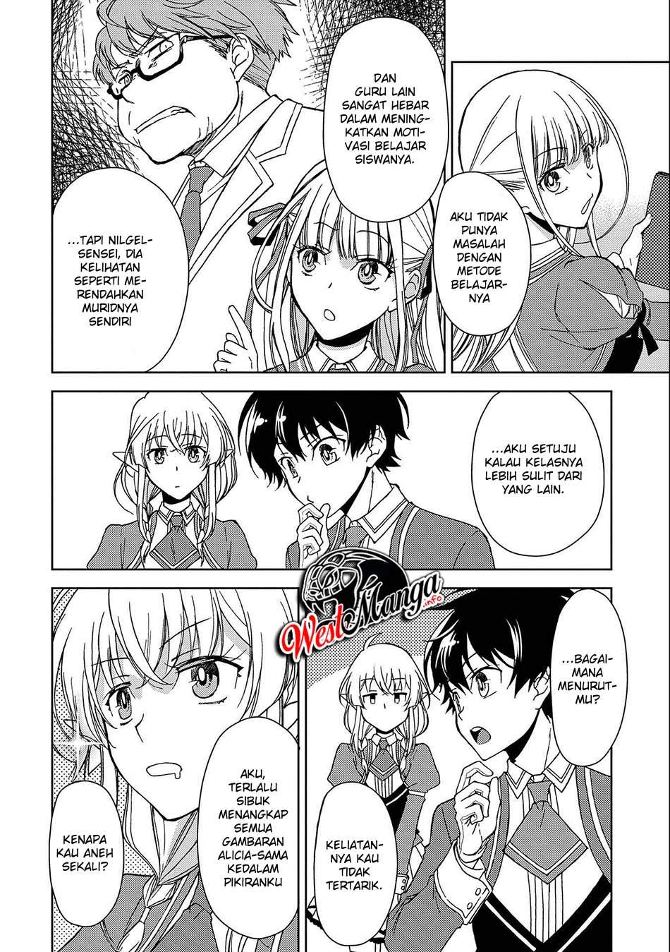 Ningen dakedo Maougun Shitennou ni Sodaterareta Ore wa, Maou no Musume ni Aisare Shihai Zokusei no Kennou o Ataeraremashita. Chapter 3 - halaman 8
