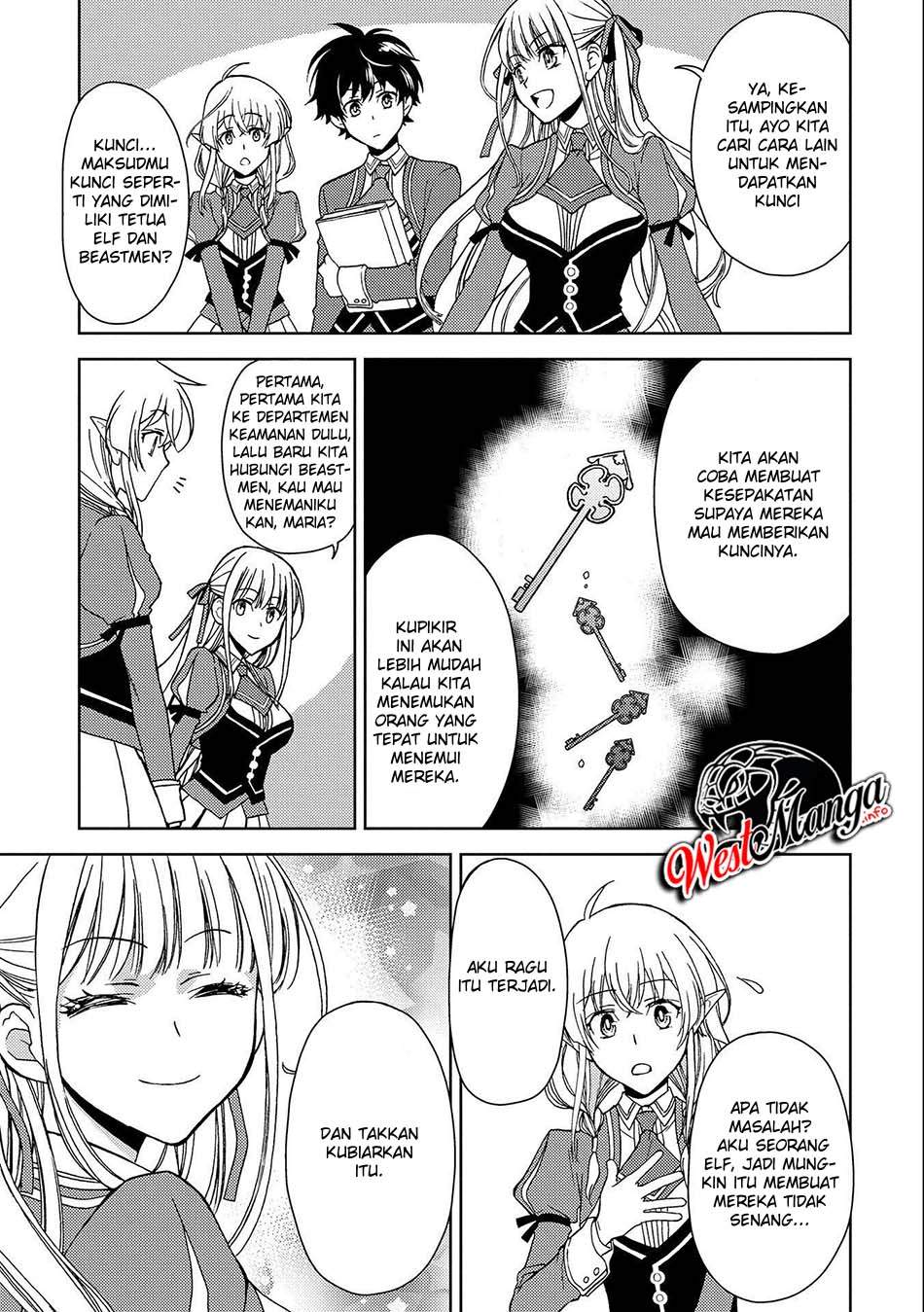 Ningen dakedo Maougun Shitennou ni Sodaterareta Ore wa, Maou no Musume ni Aisare Shihai Zokusei no Kennou o Ataeraremashita. Chapter 3 - halaman 9