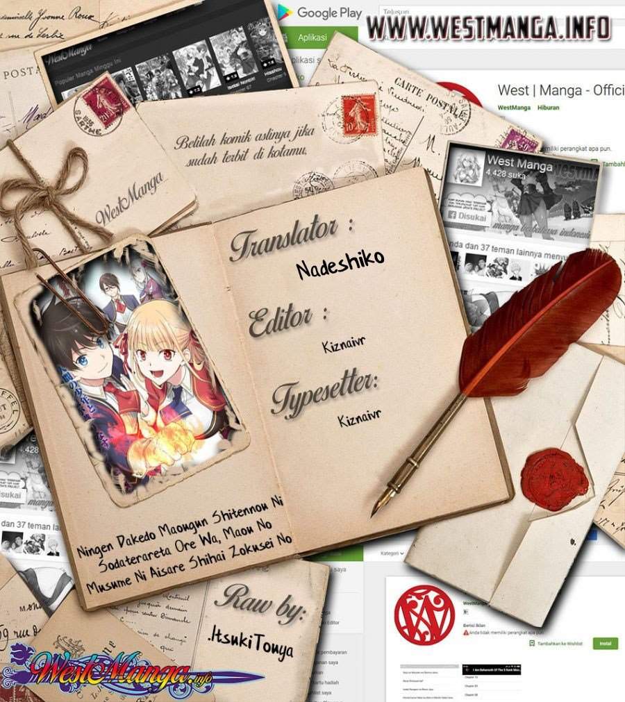 Ningen dakedo Maougun Shitennou ni Sodaterareta Ore wa, Maou no Musume ni Aisare Shihai Zokusei no Kennou o Ataeraremashita. Chapter 4 - halaman 1
