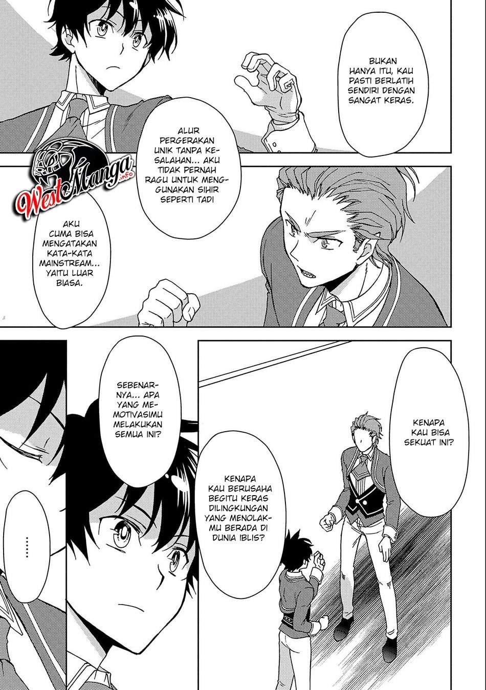 Ningen dakedo Maougun Shitennou ni Sodaterareta Ore wa, Maou no Musume ni Aisare Shihai Zokusei no Kennou o Ataeraremashita. Chapter 4 - halaman 13