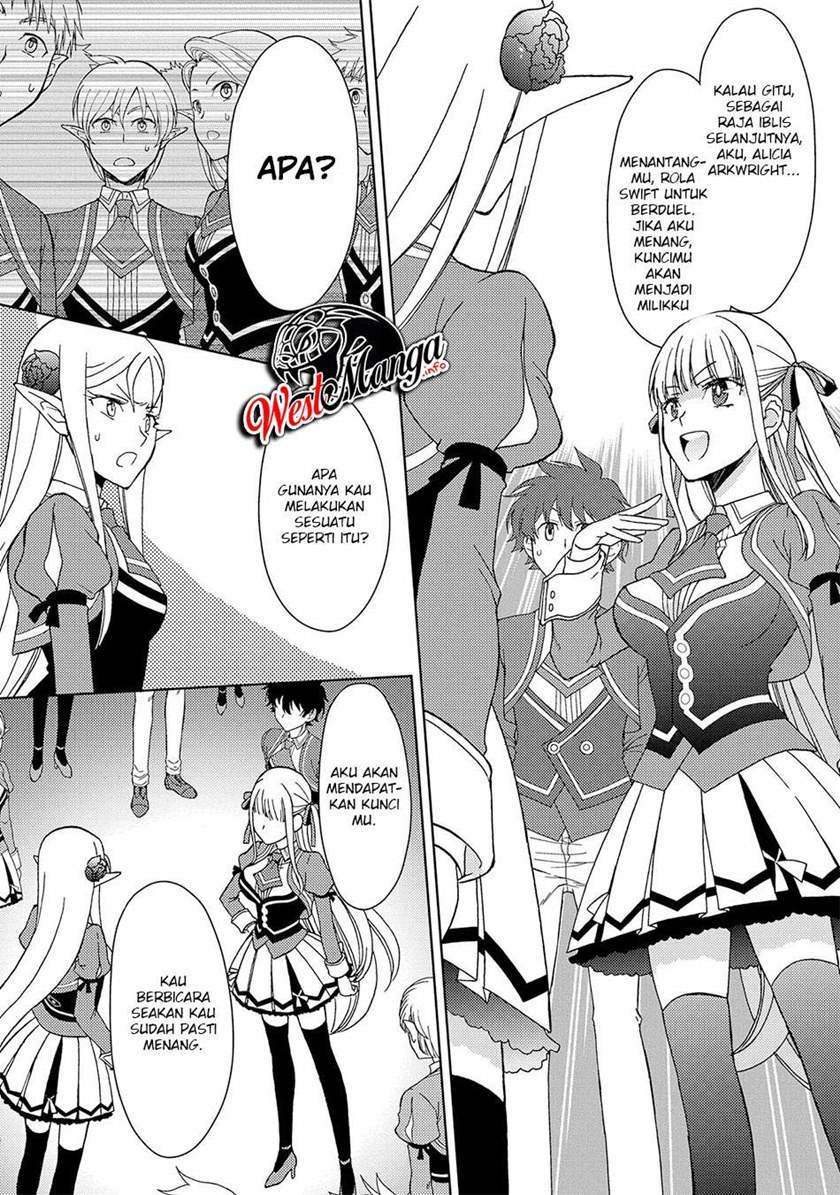 Ningen dakedo Maougun Shitennou ni Sodaterareta Ore wa, Maou no Musume ni Aisare Shihai Zokusei no Kennou o Ataeraremashita. Chapter 6 - halaman 31