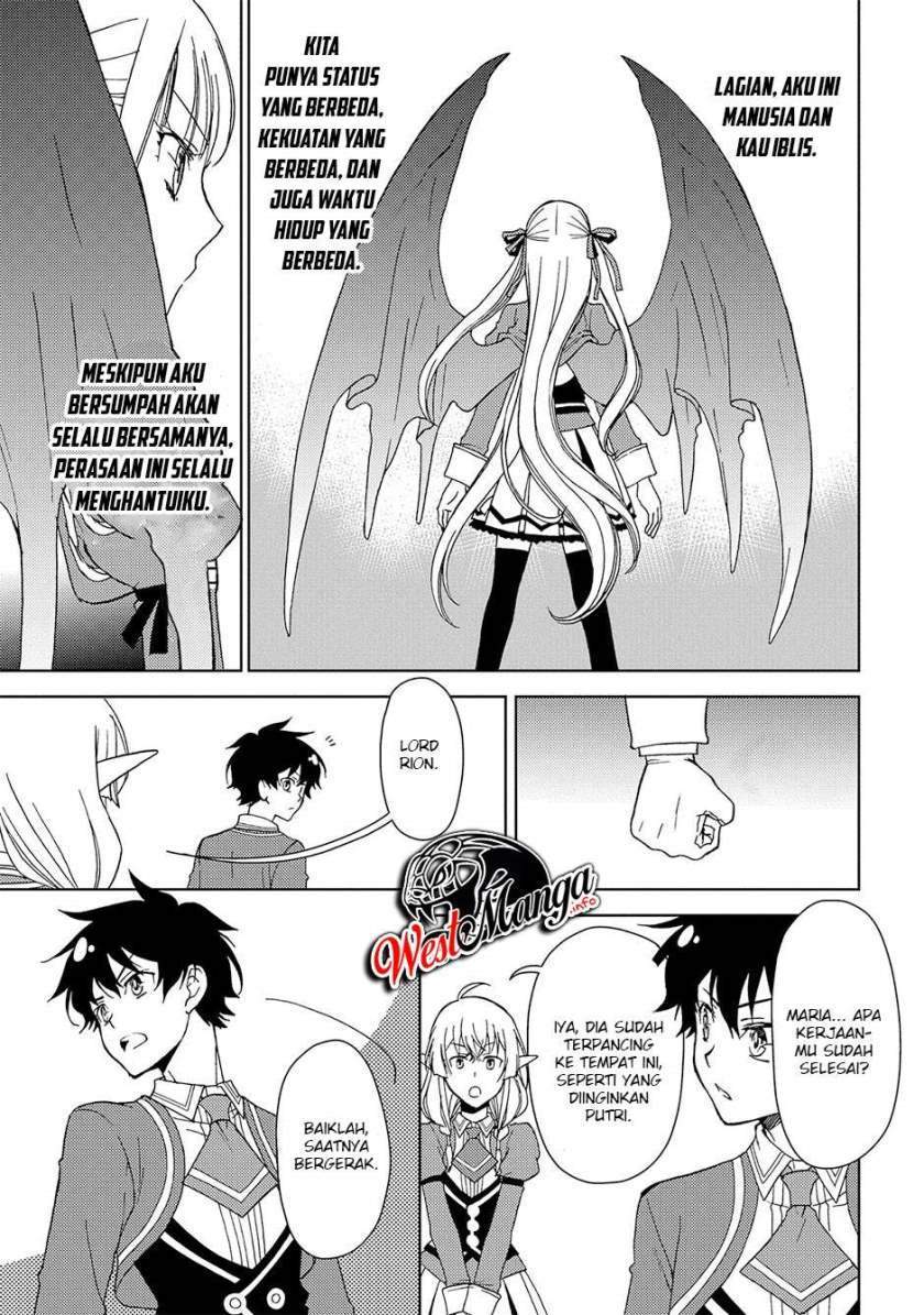 Ningen dakedo Maougun Shitennou ni Sodaterareta Ore wa, Maou no Musume ni Aisare Shihai Zokusei no Kennou o Ataeraremashita. Chapter 7 - halaman 16