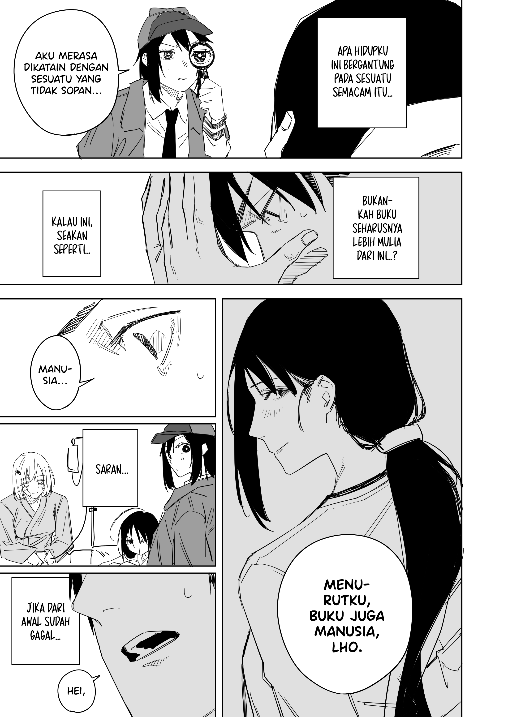 Ningen no 99% wa Hon de Dekite Iru Chapter 1 - halaman 30