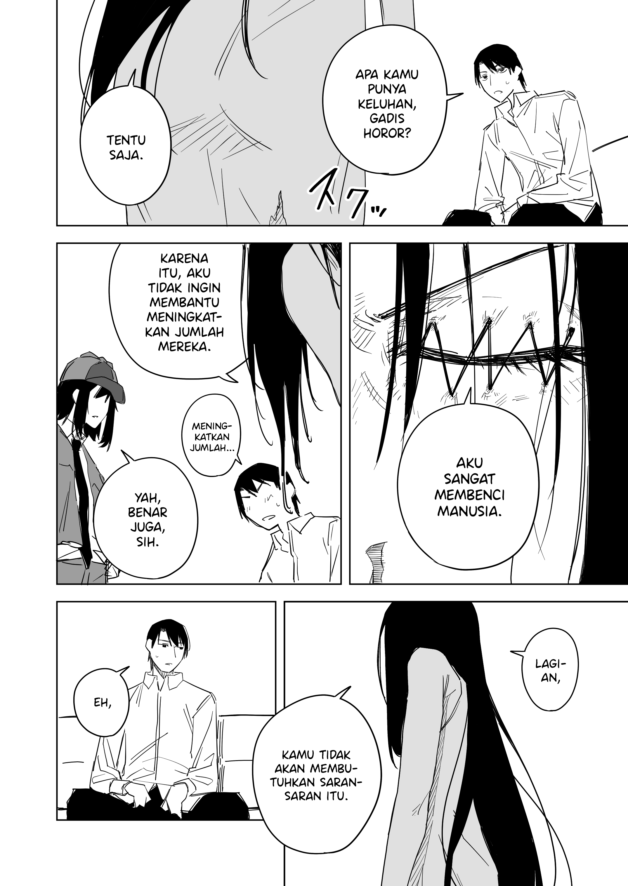 Ningen no 99% wa Hon de Dekite Iru Chapter 1 - halaman 33