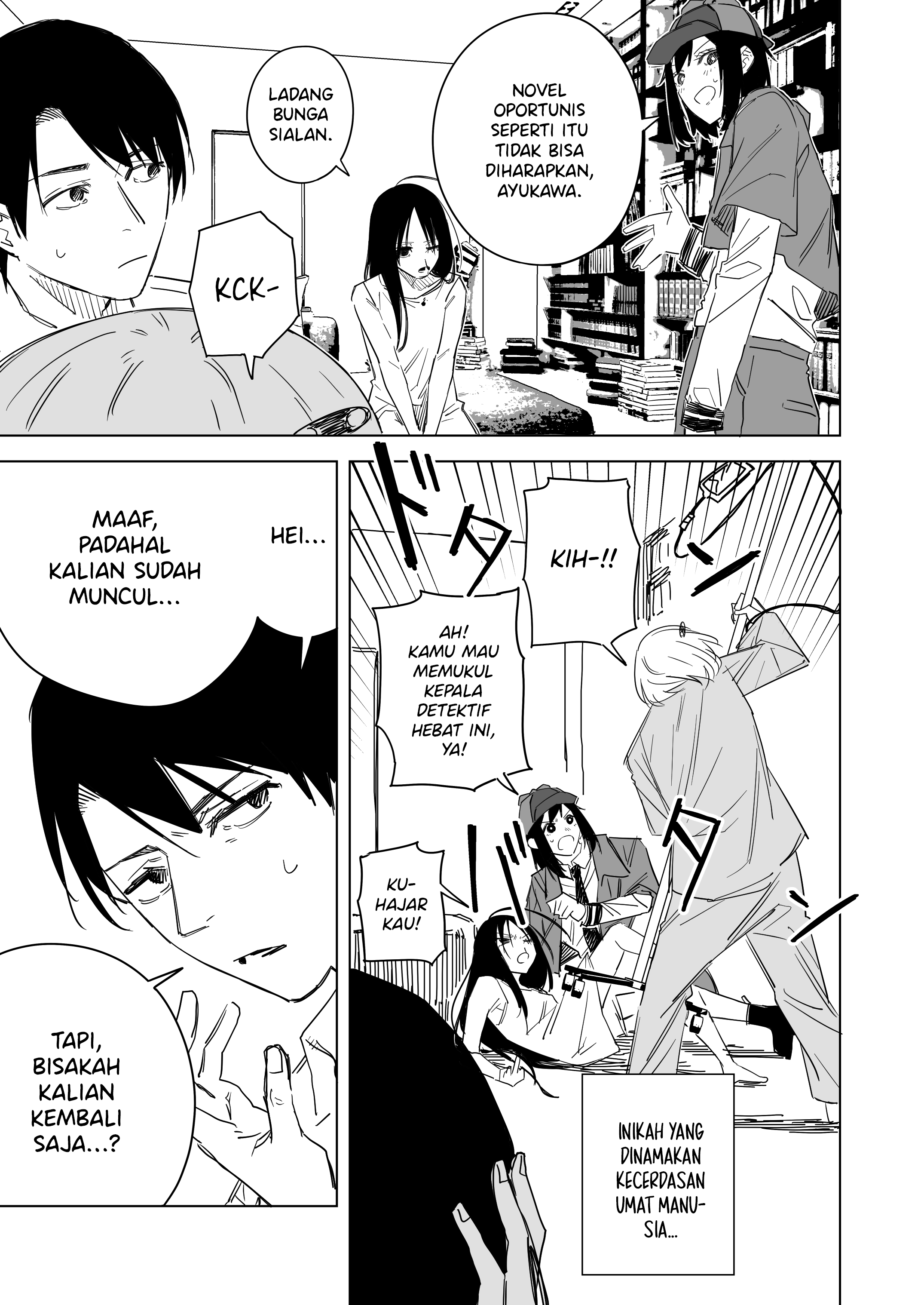 Ningen no 99% wa Hon de Dekite Iru Chapter 1 - halaman 38
