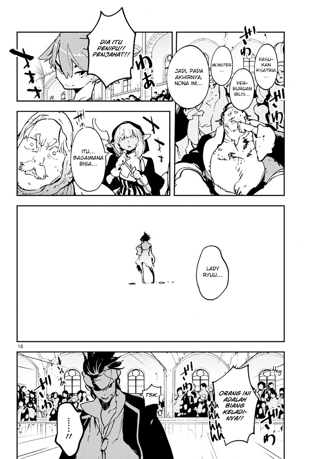 Ninkyou Tensei: Isekai no Yakuza Hime Chapter 13 - halaman 15