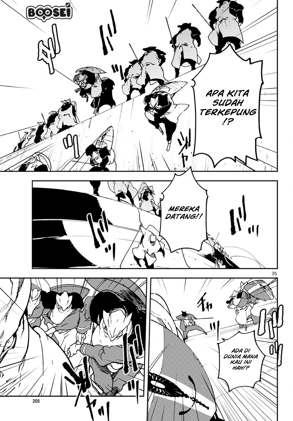 Ninkyou Tensei: Isekai no Yakuza Hime Chapter 13 - halaman 34
