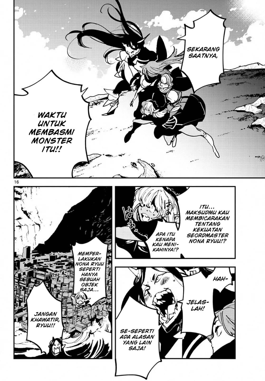 Ninkyou Tensei: Isekai no Yakuza Hime Chapter 19.1 - halaman 16