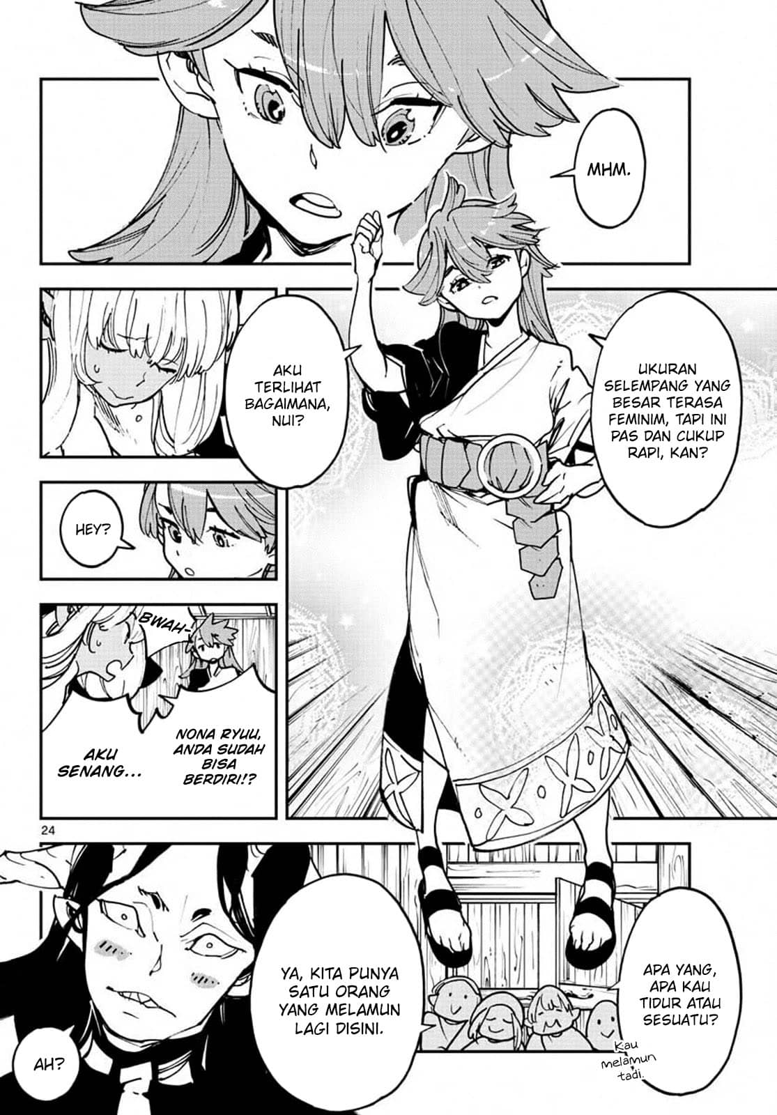 Ninkyou Tensei: Isekai no Yakuza Hime Chapter 19.1 - halaman 24