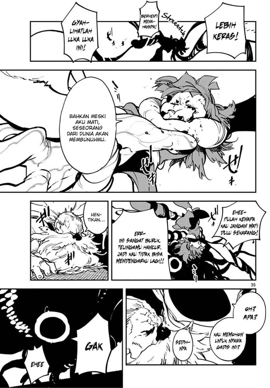 Ninkyou Tensei: Isekai no Yakuza Hime Chapter 21.2 - halaman 16