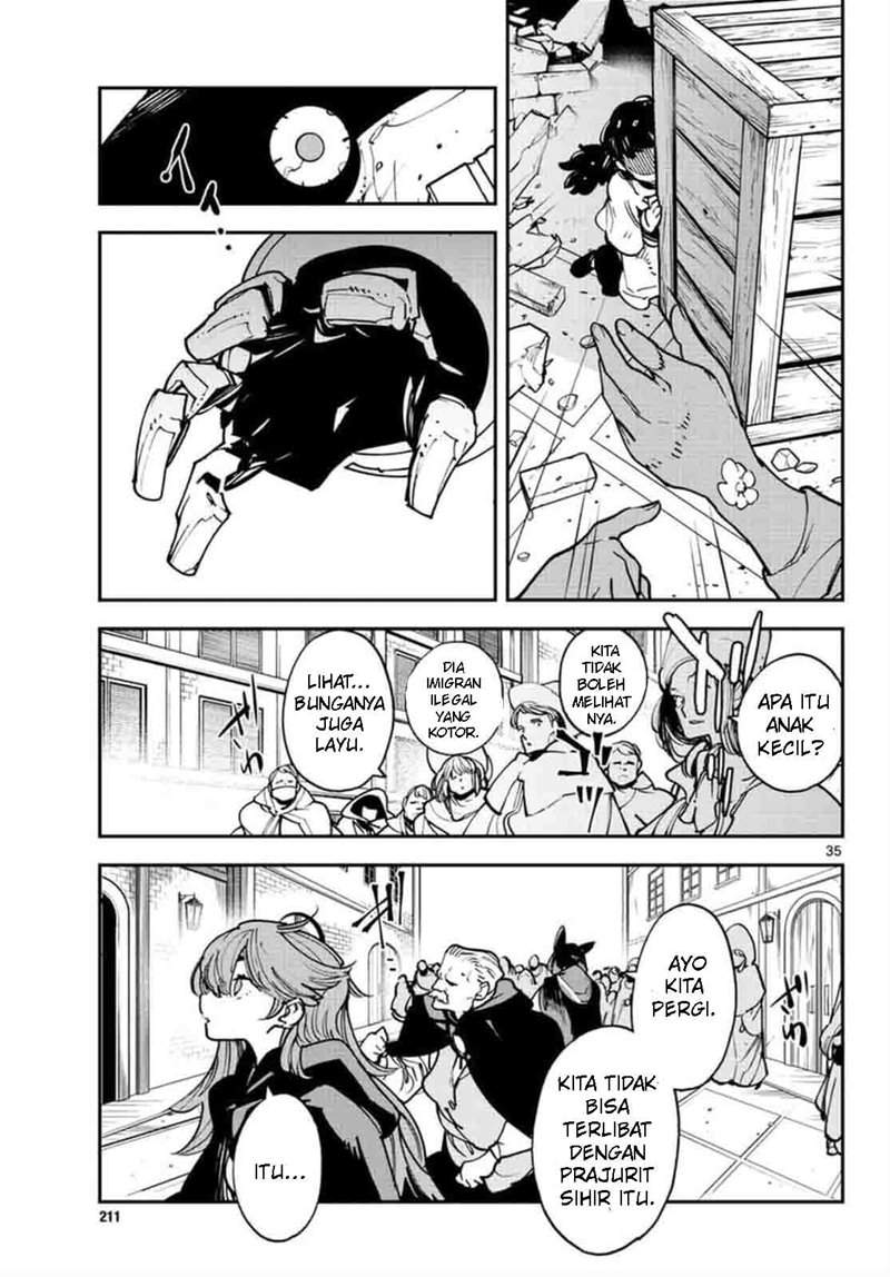 Ninkyou Tensei: Isekai no Yakuza Hime Chapter 27 - halaman 34