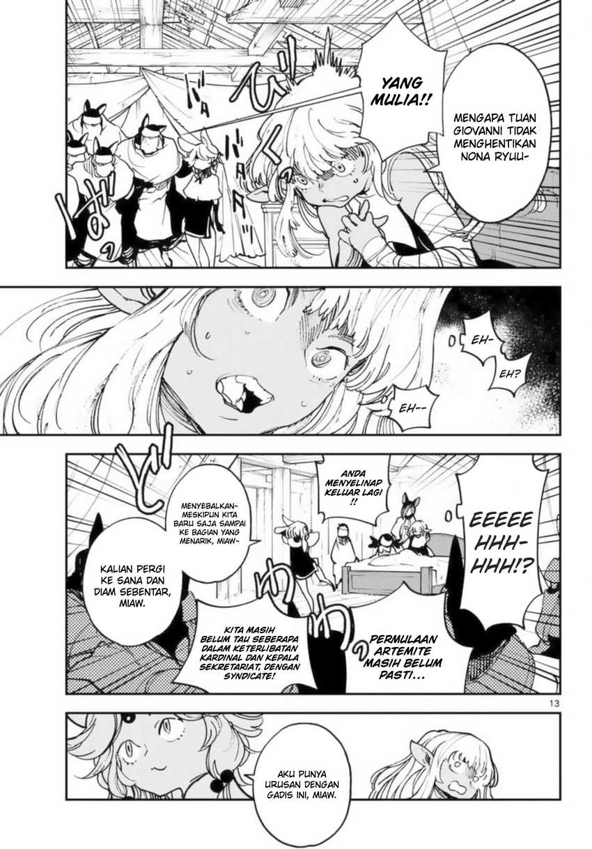 Ninkyou Tensei: Isekai no Yakuza Hime Chapter 32 - halaman 13