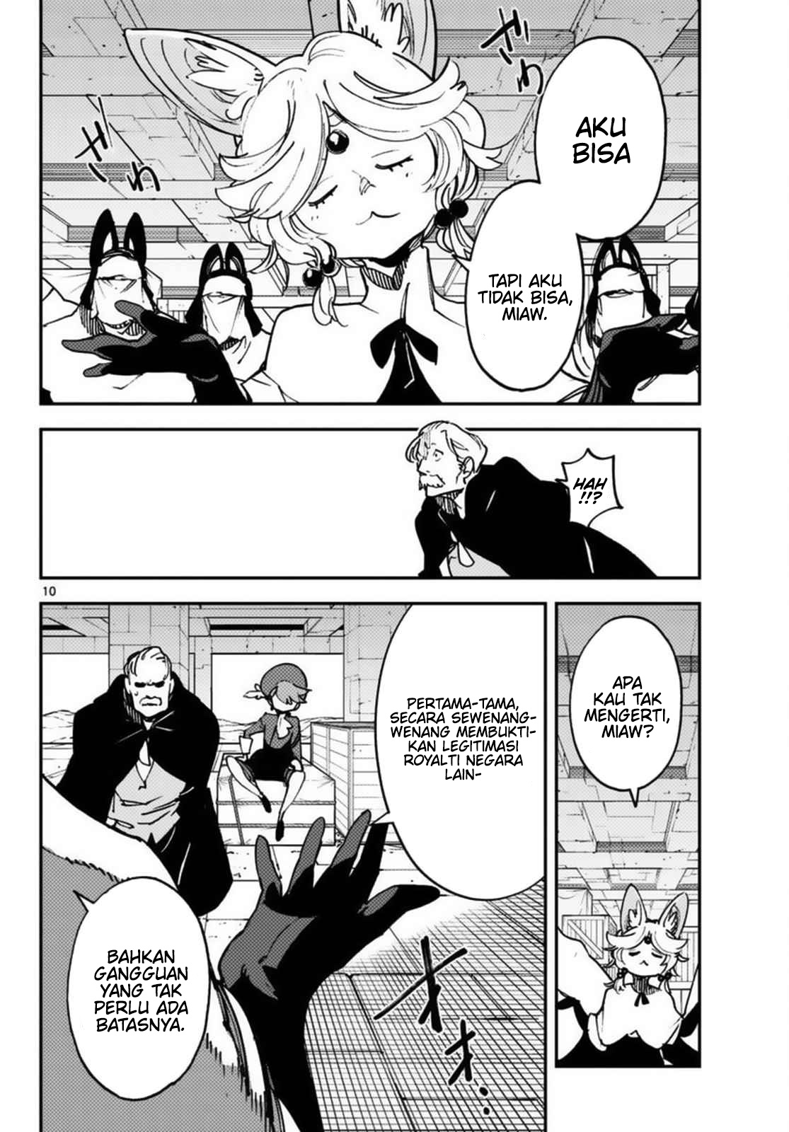 Ninkyou Tensei: Isekai no Yakuza Hime Chapter 35 - halaman 10
