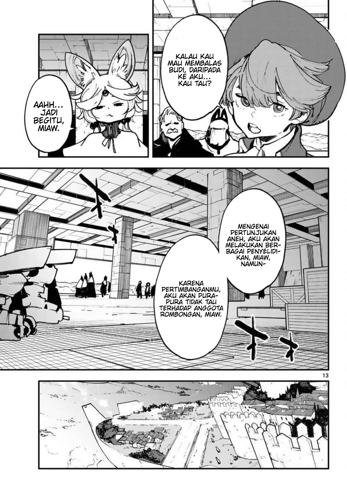 Ninkyou Tensei: Isekai no Yakuza Hime Chapter 35 - halaman 13