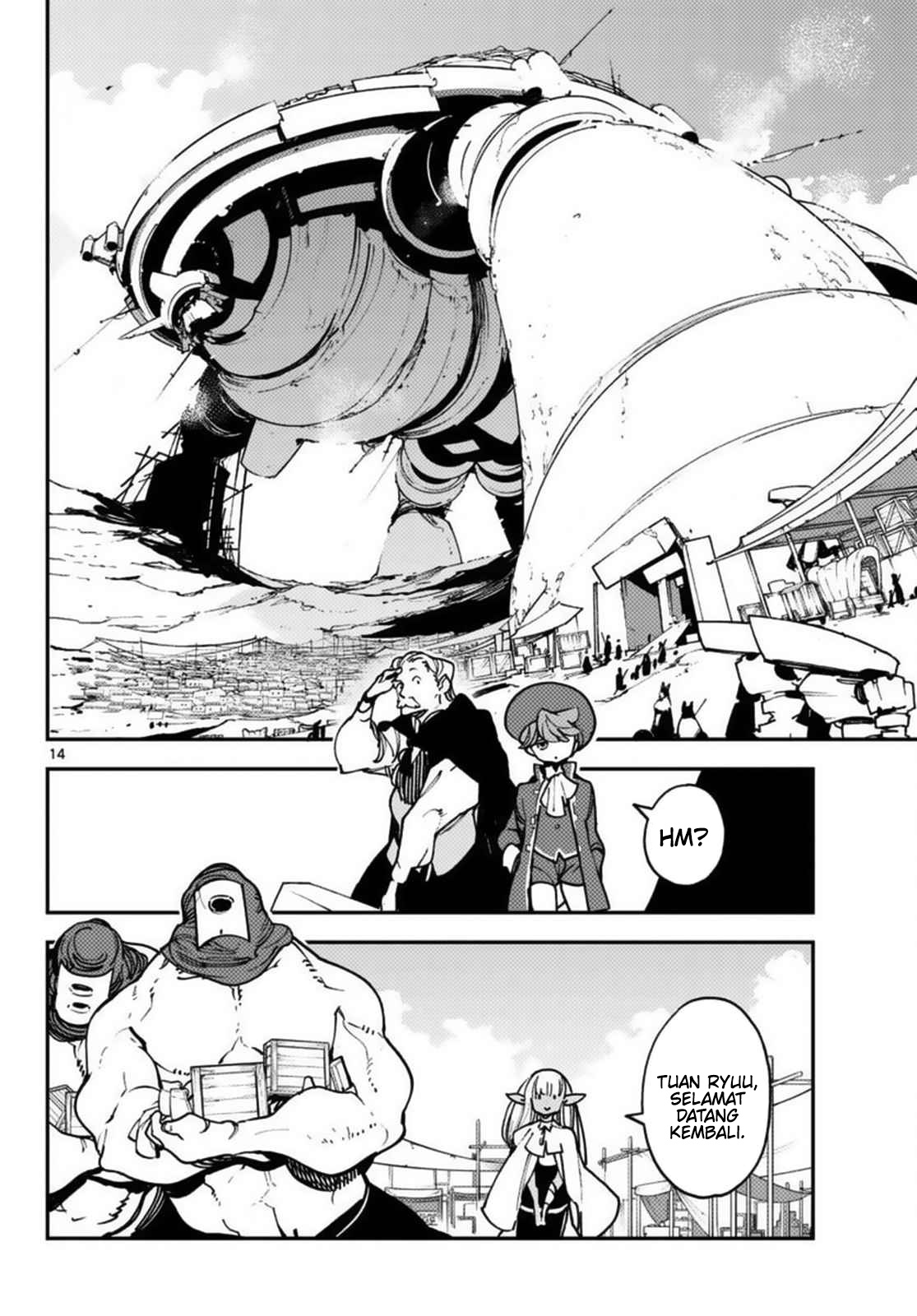Ninkyou Tensei: Isekai no Yakuza Hime Chapter 35 - halaman 14