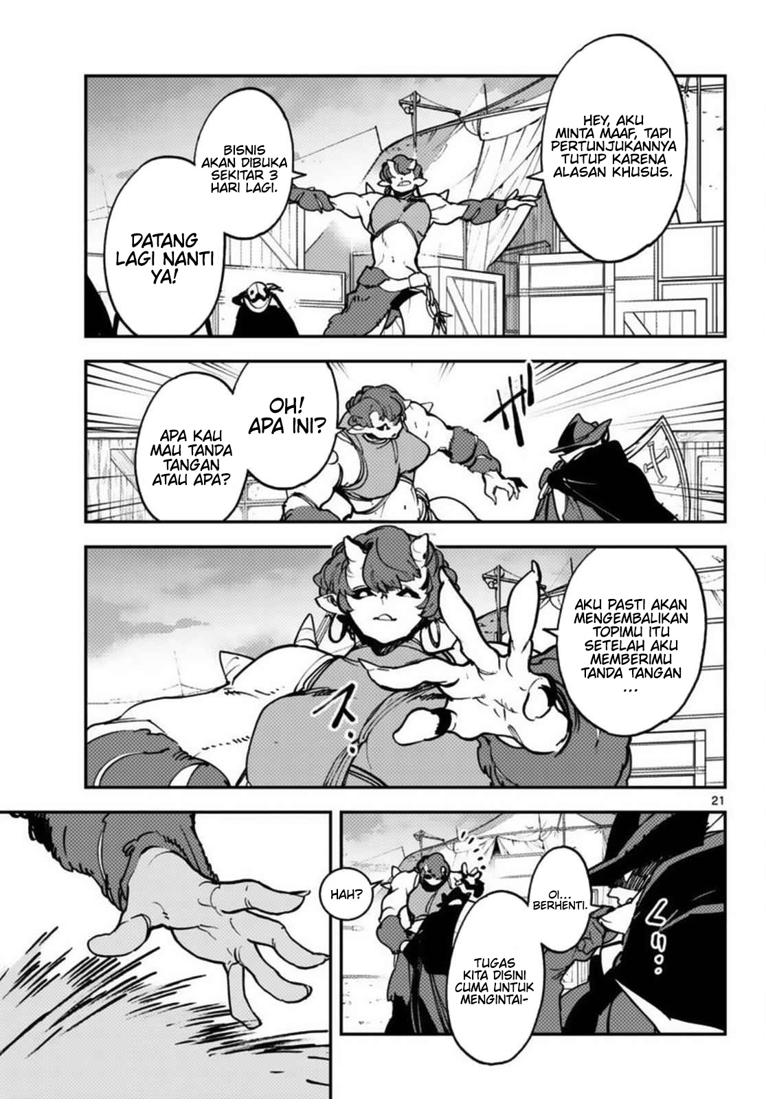 Ninkyou Tensei: Isekai no Yakuza Hime Chapter 35 - halaman 21