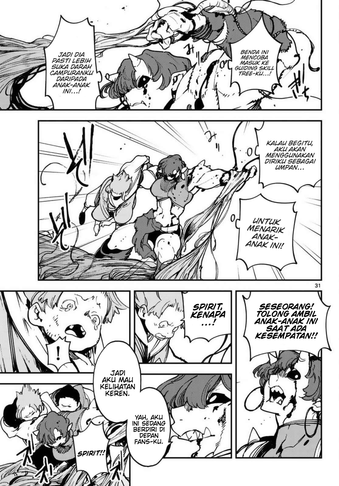 Ninkyou Tensei: Isekai no Yakuza Hime Chapter 35 - halaman 31