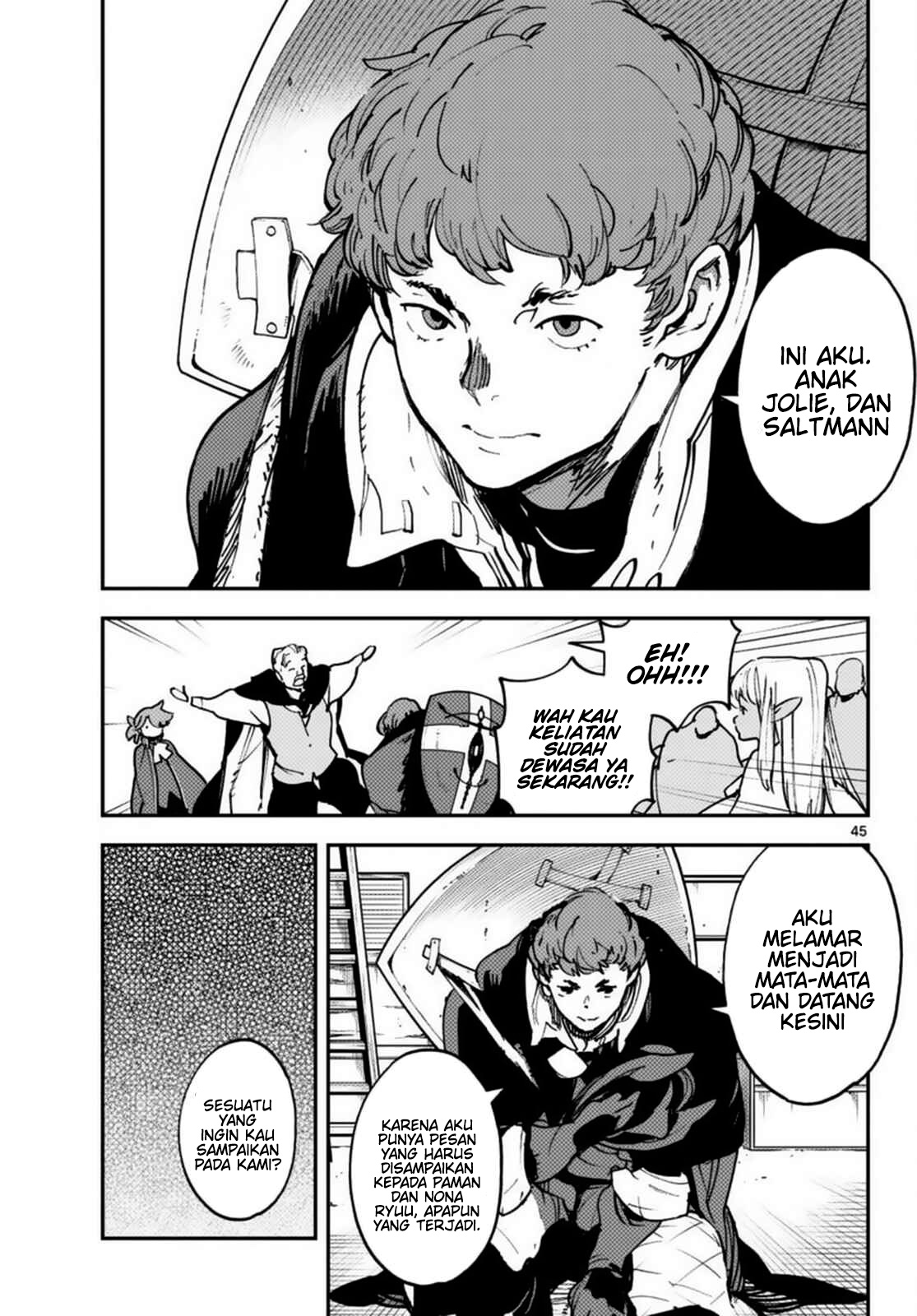 Ninkyou Tensei: Isekai no Yakuza Hime Chapter 35 - halaman 44