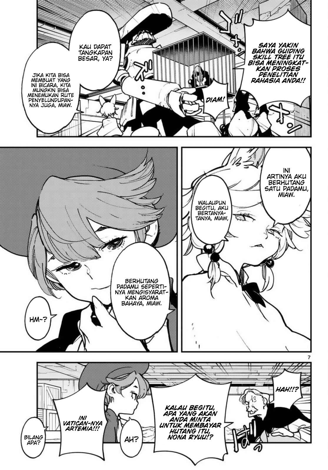 Ninkyou Tensei: Isekai no Yakuza Hime Chapter 35 - halaman 9