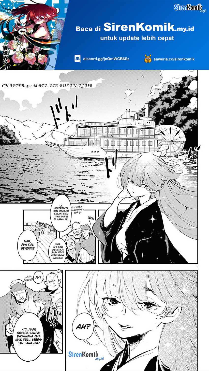 Ninkyou Tensei: Isekai no Yakuza Hime Chapter 42 - halaman 3