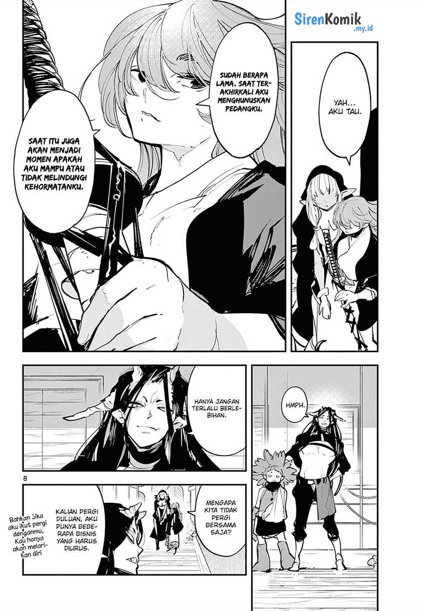 Ninkyou Tensei: Isekai no Yakuza Hime Chapter 42 - halaman 9