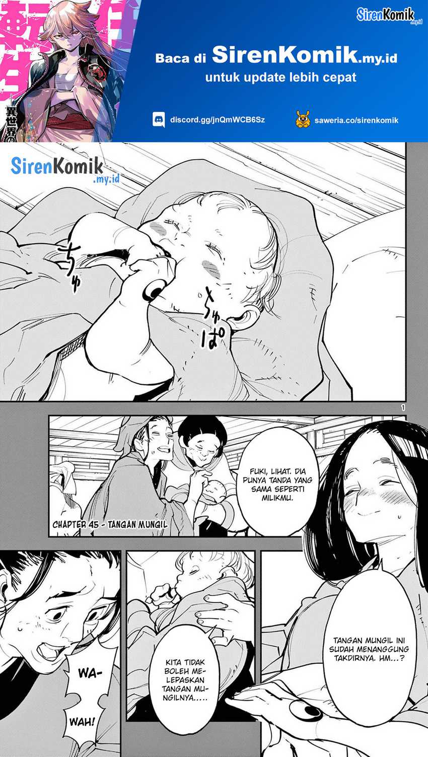 Ninkyou Tensei: Isekai no Yakuza Hime Chapter 45 - halaman 3