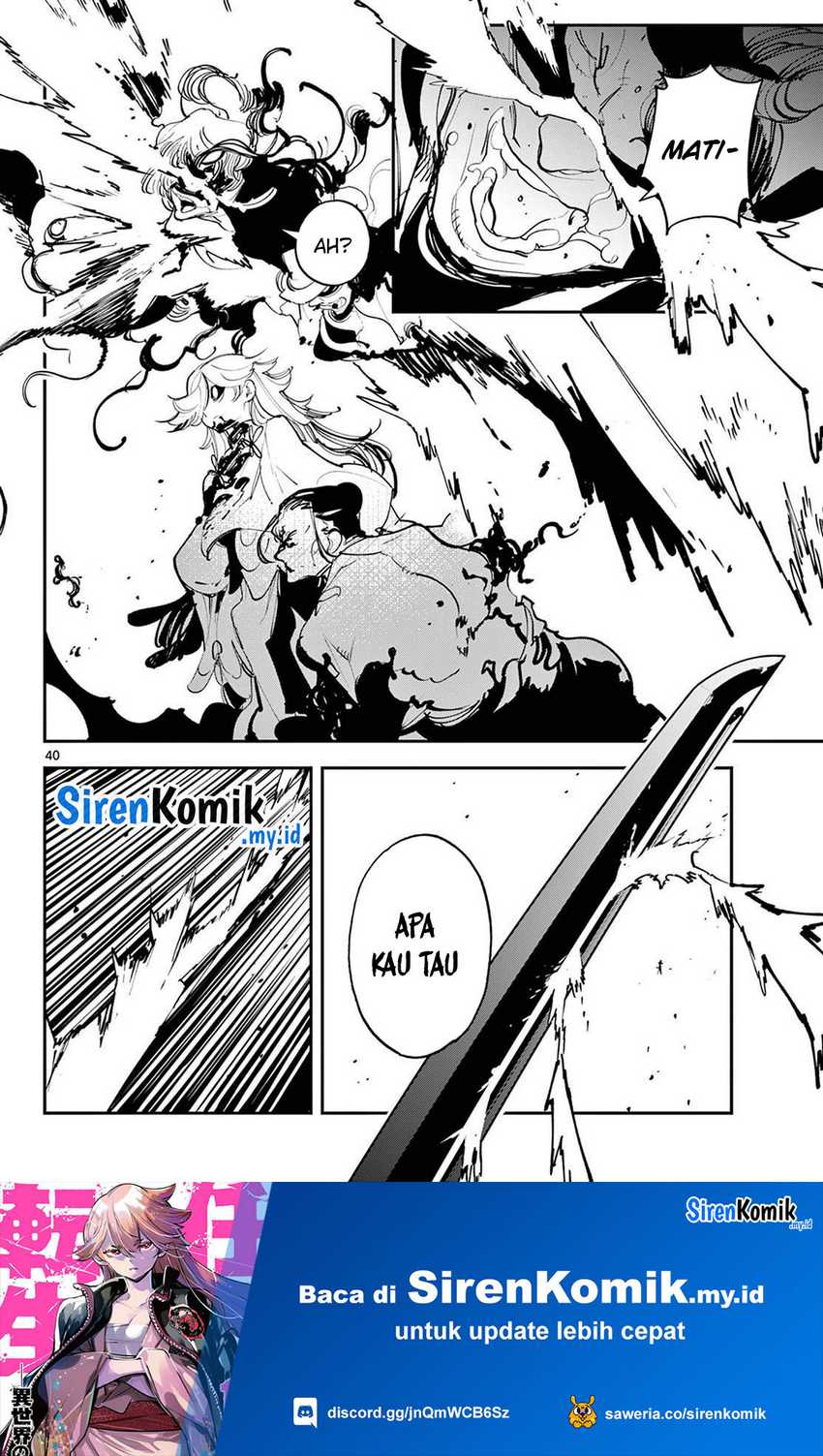 Ninkyou Tensei: Isekai no Yakuza Hime Chapter 45 - halaman 40