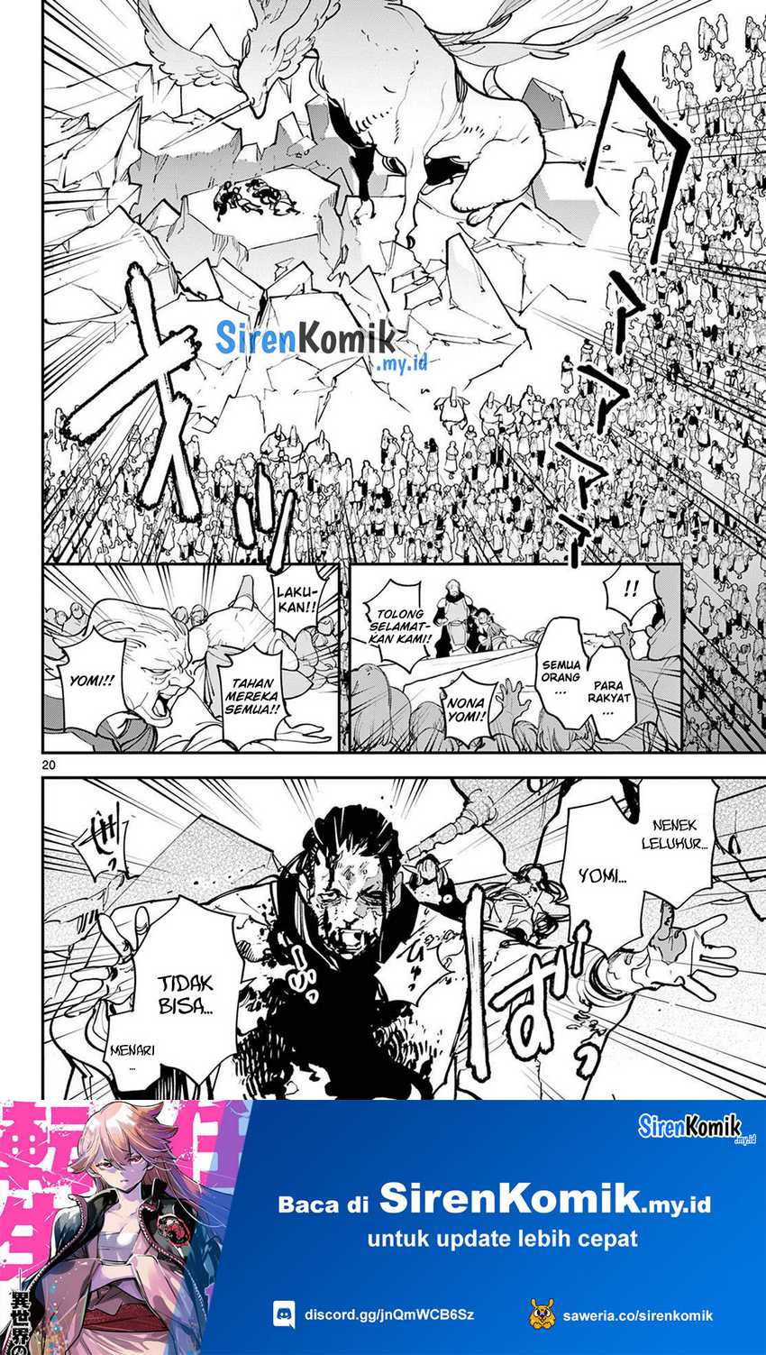 Ninkyou Tensei: Isekai no Yakuza Hime Chapter 46 - halaman 20