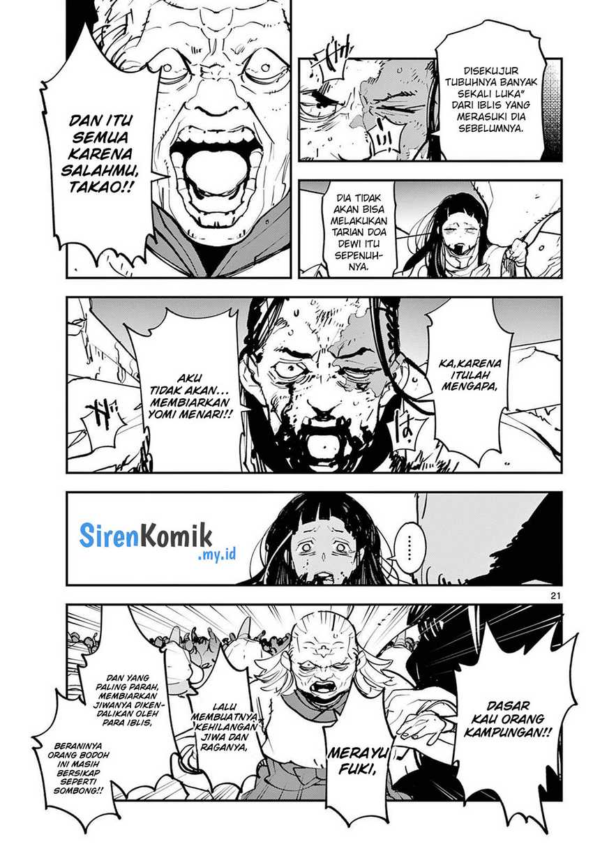 Ninkyou Tensei: Isekai no Yakuza Hime Chapter 46 - halaman 21