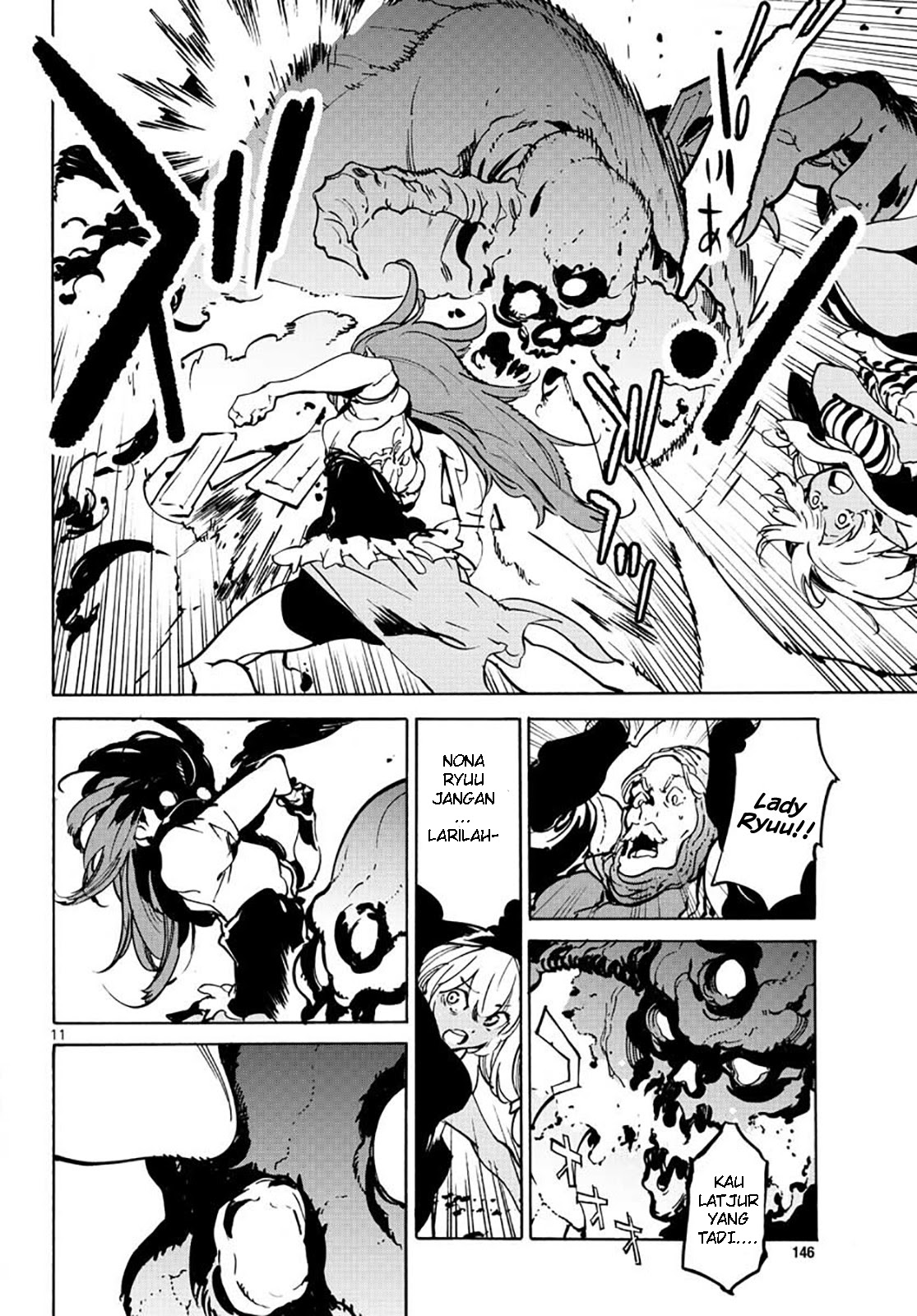 Ninkyou Tensei: Isekai no Yakuza Hime Chapter 6 - halaman 11