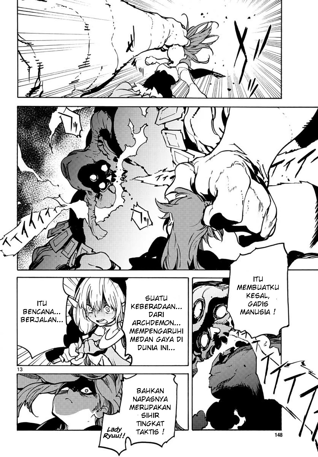 Ninkyou Tensei: Isekai no Yakuza Hime Chapter 6 - halaman 13