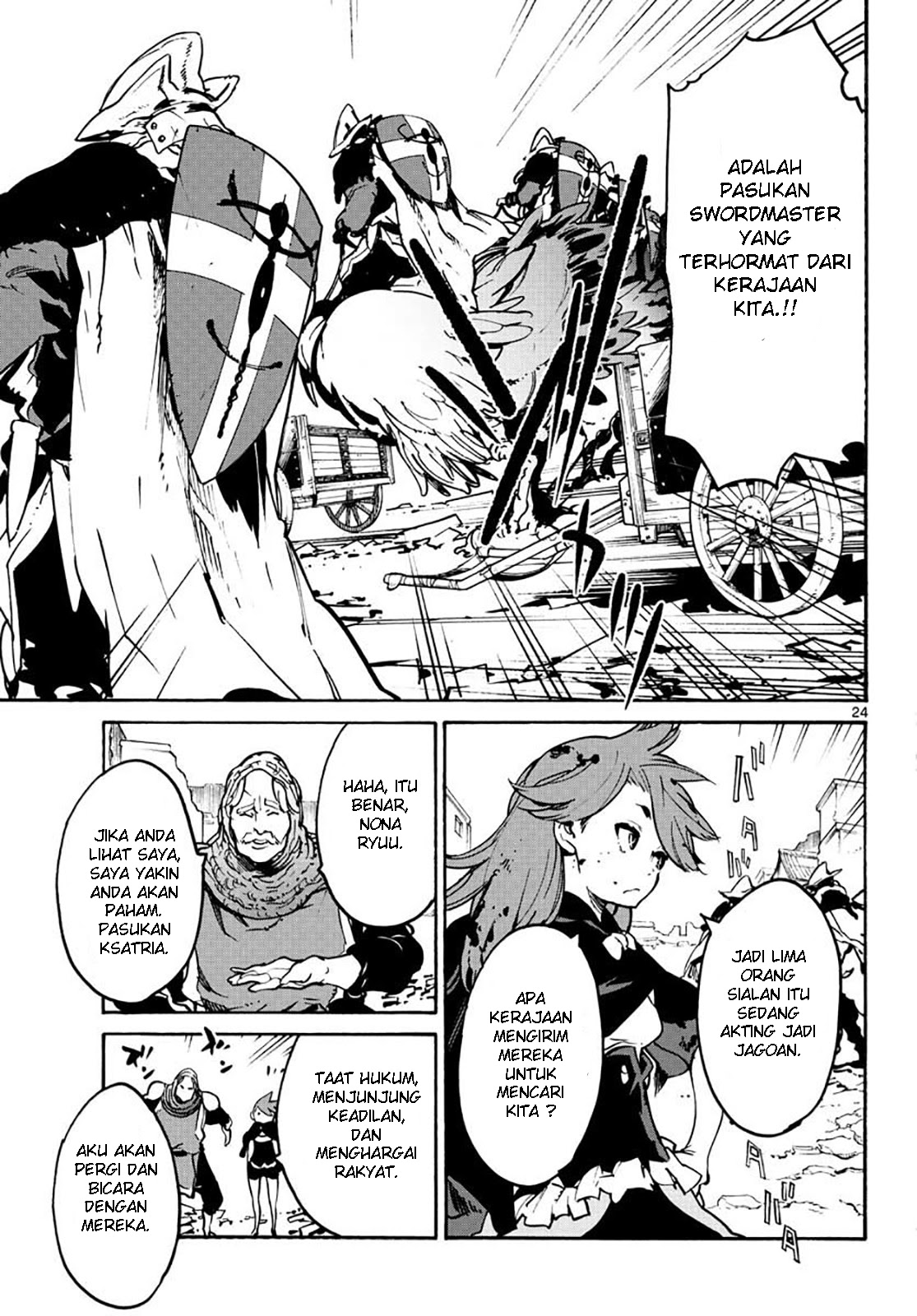 Ninkyou Tensei: Isekai no Yakuza Hime Chapter 6 - halaman 23